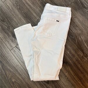 Armani Exchange super skinny Jeans White 32R, distressed